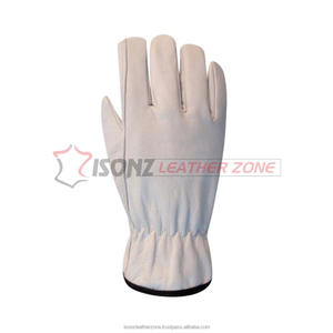 Isonz Leather Zone Goat Skin Guantes de seguridad para conductores - Product Image 2