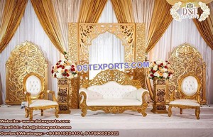 Tendencia boda recepción etapa occidental boda Paisley escenario americano blanco boda escenario - Product Image 4