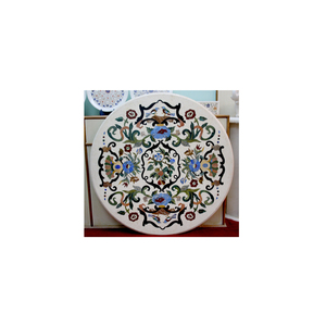 Tableros de Mesa de Centro Decorativos para el Hogar con Incrustaciones de Mármol Hechos a Mano - Product Image 1