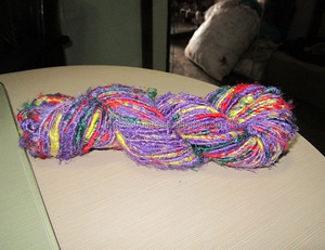 Hilo de Seda 100% Reciclado, Ecológico y Sostenible para Macramé, Tejido, Crochet, Arte, Joyería, Bordado, Tejido a Mano - Product Image 5