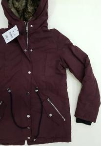 Overrun marque dames veste de sport d'hiver capuche à manches longues zippé Windtrekker tricoté respirant chaînes coupe-vent - Product Image 3