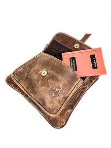 2025 sac à main en cuir vintage de qualité supérieure pour femmes par Handcee fourre-tout à poignée supérieure spacieuse avec finition et style à grain doux - Product Image 3