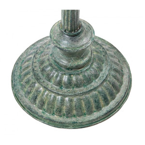 El mejor adorno de jardín de Metal decorativo de baño de pájaros de aluminio fundido único de la India del exportador con diseño llamativo para pájaros de baño - Product Image 3