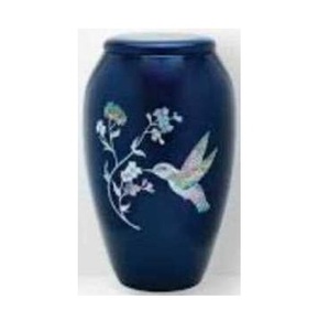 เถ้ากระดูกรูปกุหลาบแดงและนกฮัมมิ้งเตือนความทรงจำที่เป็นของแข็งทำจากทองเหลือง/อลูมิเนียมผู้ใหญ่ขี้เถ้างานศพของมนุษย์สไตล์อเมริกัน/ยุโรป - Product Image 5