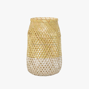 Lanterne à bougie suspendue écologique pour la décoration intérieure et l'éclairage extérieur fabriquée au Vietnam à partir de rotin - Product Image 3