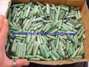 หินนวดธรรมชาติสีเขียว,หินเจียระไนแบบ HYDROGROSSULAR GARNET IDOCRASE - Product Image 5