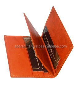 Porte-cartes de visite en cuir PU durable de haute qualité pour hommes - Product Image 1
