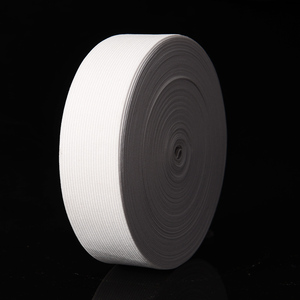 Vente en gros de <span class=keywords><strong>ruban</strong></span> <span class=keywords><strong>élastique</strong></span> personnalisé OEM 25mm 30mm 35mm 40mm 45mm, <span class=keywords><strong>ruban</strong></span> <span class=keywords><strong>élastique</strong></span> tricoté blanc - Product Image 2