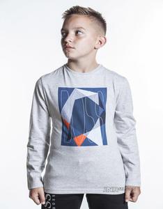 100% coton enfants à manches longues T-shirt unisexe bébé été T-shirt avec logo personnalisé sur le devant des vêtements solides - Product Image 5