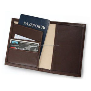 หนัง Deluxe หนังสือเดินทางกระเป๋าสตางค์พร้อมสายคล้องคอ/ขนาดเล็กหนังสือเดินทาง/Trifold Passport Case - Product Image 2