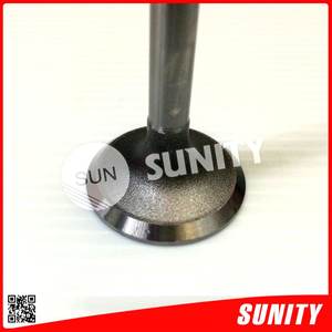 อะไหล่เครื่องยนต์ดีเซลจากไต้หวัน วาล์วไอดีและไอเสียสแตนเลส สำหรับ KUBOTA RK50 RK60 RK70 - Product Image 3