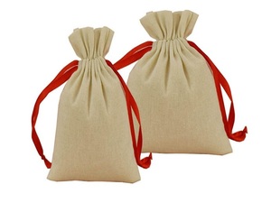 ถุงผ้าฝ้ายสำหรับใส่เครื่องประดับกระเป๋าผ้ามัสลินเป็นของขวัญ - Product Image 5