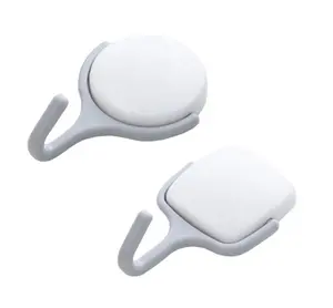 2-Pack Kitchen Plastic Hanging Magnetic Hook