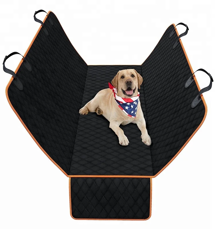 Нескользящий водонепроницаемый чехол на заднее сиденье автомобиля с защитой от царапин для собак