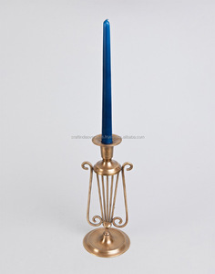 Portavelas de latón Más vendidos Nuevo diseño Hecho a mano Fancy Home & Hotel Ware Candle Stick Holder - Product Image 3