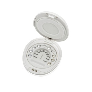 Juego de Piedras de Circonita Cúbica de 10 Colores D a M, Juego de Clasificación de Color de Diamantes, Herramientas de Prueba de Gemas Blancas, 100% Nuevo - Product Image 1