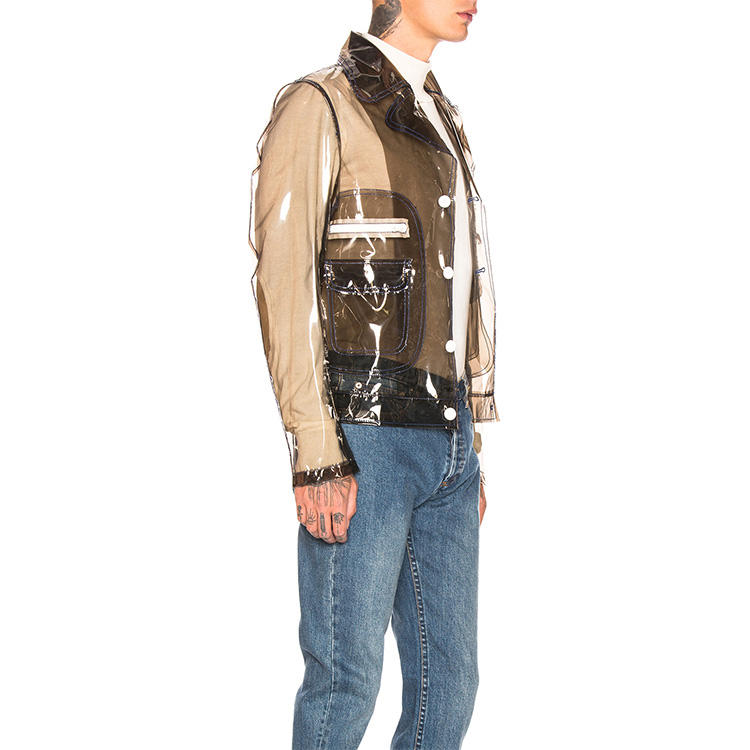 Shop Our OEM Custom New Fashion 100% Polyurethane Rain Jackets for Men