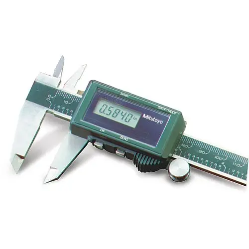Digital measurement   machining tools: vernier caliper and digital caliper. Manufactured by Mitutoyo   Trusco. Made in Japan