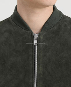 Chaqueta de piel de oveja ajustada personalizada, abrigo de invierno de manga larga más vendido, piel de talla grande con estampado de cremallera, venta al por mayor disponible - Product Image 6