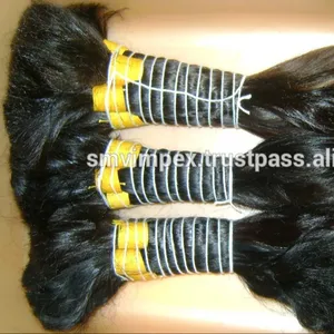 Бесплатная доставка, большой запас, класс 12 А, 100% индийские натуральные волосы, необработанные натуральные индийские мягкие волосы