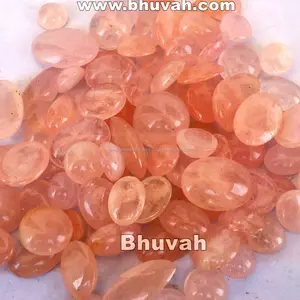 Morganite Gemstone 천연 카보 숑 100% 보장 원래 돌