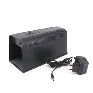 Trampa Eléctrica <span class=keywords><strong>para</strong></span> Roedores de Alta Tensión, Negra, de Interior, Eliminación Instantánea, Reutilizable, <span class=keywords><strong>para</strong></span> <span class=keywords><strong>Ratones</strong></span> - Product Image 1
