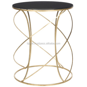 MESA DE BODA dorada, mesa lateral para sofá, mesa de centro moderna - Product Image 4