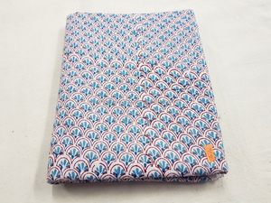 Still fly-bloc à la main indien imprimé Floral, tissu imprimé naturel coloré, en coton, style Furoshiki, multi-usage, cadeau - Product Image 4