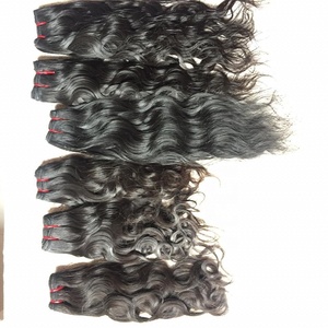 La fábrica Nandee House ofrece los mejores precios de proveedor, extensiones de cabello Remy virgen indio, cabello humano alineado con rizos italianos de Color Natural - Product Image 4