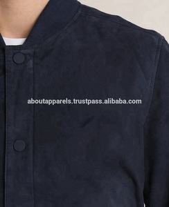 Chaqueta y abrigos de moto de cuero de ante genuino para hombre, diseño personalizado, barato, a granel - Product Image 5