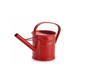 Arrosoir rond en métal de 8 l, pot à eau en acier galvanisé - Product Image 1