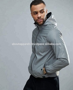 Chaqueta y Abrigo con capucha de nailon 100% personalizado, rompevientos ligeros, Anorak, venta al por mayor - Product Image 2