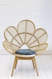 <b>Vintage</b> Rattan Wicker Kid <b>Chair</b> for Dining and Kitchen Made of <b>Wood</b> - Product Image 6