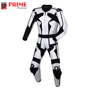 Direct Factory Wholesale Best Quality Men's Plus Size Leather Motorbike Suits OEM Racing Wear Anti-UV Breathable <b>Prime</b> - Product Image 5