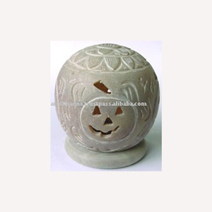 Lampes à bougies coulissantes en pierre de savon, pour la décoration - Product Image 1