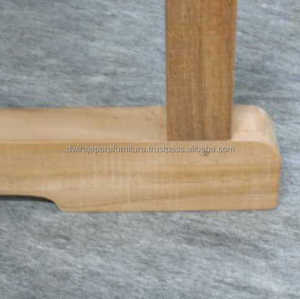 Meuble de jardin en bois style mongol, table ronde et en teck, mobilier d'extérieur indonésien - Product Image 3