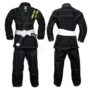 Traje de Jiu Jitsu Brasileño BBJ, Kimono Blanco de 550g, Bordado y Parches Personalizados, Kimono de Algodón para Jiu Jitsu - Product Image 5