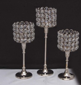 Crystal Votive Candle Holder in 3 Sizes for Wedding Home and Hotel Decoration - Product Image 5