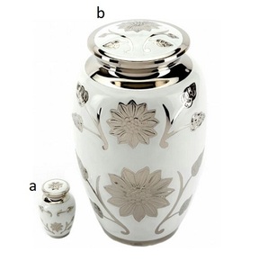 Urnas de cremación para cenizas humanas para adultos, urnas grandes de aluminio de alta cremación, urnas de metal de alta calidad más vendidas - Product Image 4