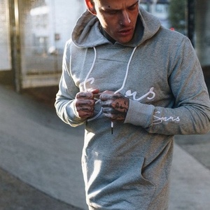 Sudaderas con capucha personalizadas para hombre, alta calidad, en blanco, para gimnasio - Product Image 1