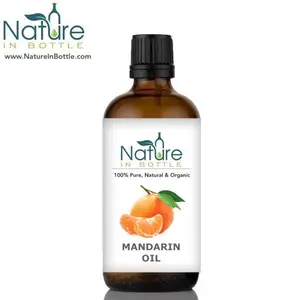 Minyak Mandarin Organik | Minyak Kupas Citrus Reticata | Minyak Esensial Mandarin-Minyak Esensial Padat Dingin & Alami
