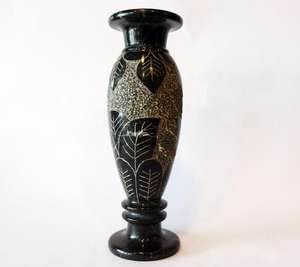 Black Marble <b>Vase</b> - Product Image 1