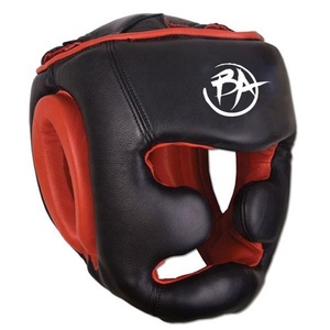 Guantoni da boxe In Pelle e pu Testa Guardie di protezione <span class=keywords><strong>gear</strong></span> - Product Image 4