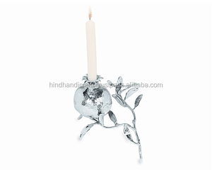 Lựu Bình sắt người giữ ngọn nến với màu đen được sản xuất và xuất khẩu từ Ấn Độ - Product Image 2