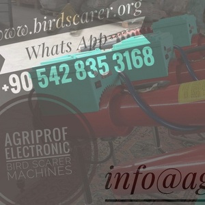Canhão de gás para aves assustadores, sistema de controle da vida selvagem
