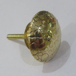 OMG Industries-Bouton de meuble moderne en laiton décoratif pour cuisine, salle de bain, hôtel, bois - Product Image 1