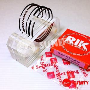 Anillo de Pistón Antidesgaste de Metal TAIWAN RIKEN de 52.4 mm y 1.0 mm para Piezas de Motor de Gasolina de Motocicleta Suzuki HJ125 - Product Image 1