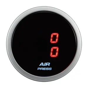 Car Red Led Digital air suspension pressure gauge