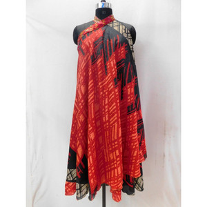 กระโปรงผ้าไหมแบบโบฮีเมียนมหัศจรรย์,กระโปรงคลุมรอบๆแบบอินเดียทำมือสไตล์วินเทจ - Product Image 3