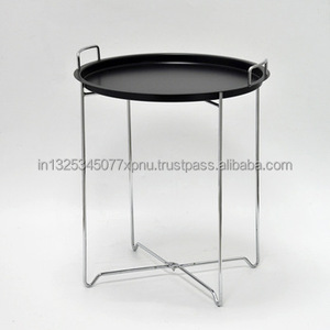 Mesa de centro con bandeja de latón - Product Image 5